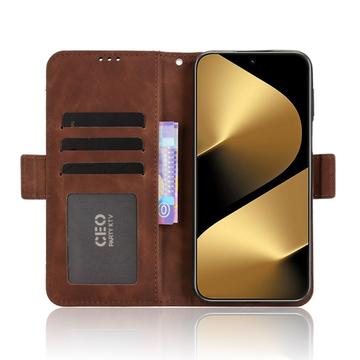Huawei Pura 80 Pro/80 Pro+ Kortholder Pung Etui - Brun