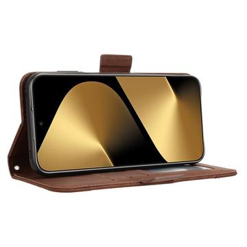 Huawei Pura 80 Pro/80 Pro+ Kortholder Pung Etui - Brun