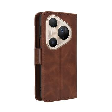 Huawei Pura 80 Pro/80 Pro+ Kortholder Pung Etui - Brun