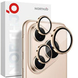 Huawei Pura 80 Pro/80 Pro+ Northjo kameralinsebeskyttelsessæt - guld