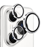 Huawei Pura 80 Pro/80 Pro+ Northjo kameralinsebeskyttelsessæt - sølv