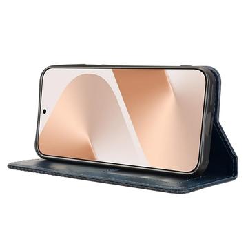 Huawei Pura 80 Retro Pung Taske med Magnetisk Lukning - Blå