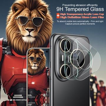 Huawei Pura 80 Ultra Imak 2-i-1 HD Kamera Linse Hærdet Glas