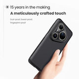 Huawei Pura 80 Ultra Nillkin Frosted Shield Pro Magnetic Hybrid Cover - Sort