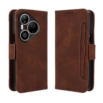 Huawei Pura 90 Pro Max Kortholder Pung Etui - Brun