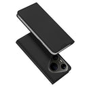 Huawei Pura 90 Pro Max Dux Ducis Skin Pro Flip Cover - Sort