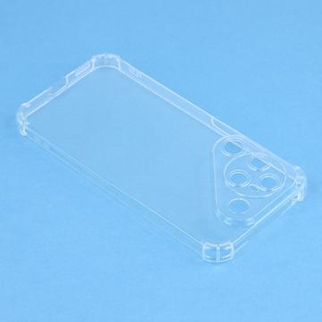 Huawei Pura 90 Stødsikkert Silikone Cover - Gennemsigtig