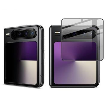 Huawei Pura X Imak Privacy Full Cover Skærmbeskyttelse Hærdet Glas - 9H