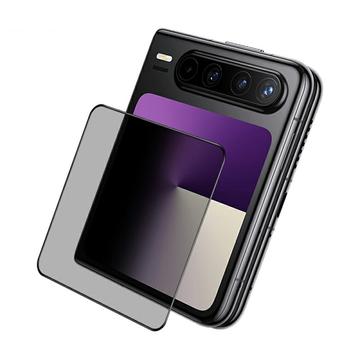 Huawei Pura X Imak Privacy Full Cover Skærmbeskyttelse Hærdet Glas - 9H