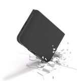 Huawei Pura X Gummibelagt Plastik Cover - Sort