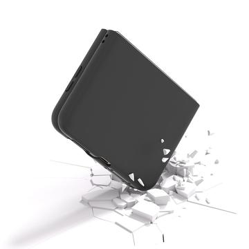 Huawei Pura X Gummibelagt Plastik Cover - Sort