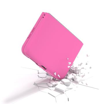 Huawei Pura X Gummibelagt Plastik Cover - Pink