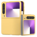 Huawei Pura X Gummibelagt Plastik Cover - Gul