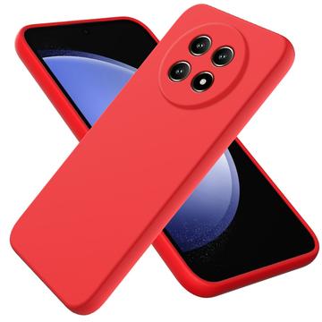 Huawei nova 15 Max Flydende silikone cover med håndrem - Rød