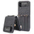 Hybrid Cover Samsung Galaxy Z Flip4 med Kortholder - Sort