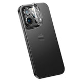 iPhone 14 Pro Hybrid Cover med Skjult Stand - Sort