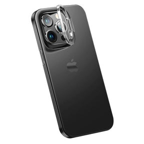 iPhone 14 Pro Hybrid Cover med Skjult Stand - Sort