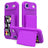 iPhone Air Hybrid Cover med Spejl og Kortholder - Lilla