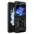 Samsung Galaxy Z Flip6/Z Flip7 FE Hybrid Cover med Ring Holder - Sort