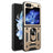 Samsung Galaxy Z Flip6/Z Flip7 FE Hybrid Cover med Ring Holder - Guld