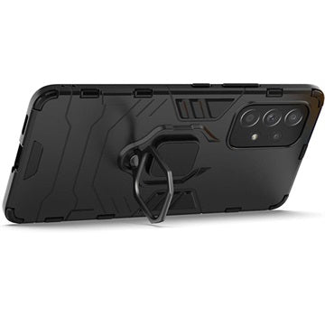 Samsung Galaxy A53 5G Hybrid Cover med Ring Holder - Sort