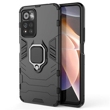 Xiaomi Redmi Note 11 Pro/Note 11 Pro+ Hybrid Cover med Ring Holder - Sort