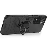 Xiaomi Redmi Note 11 Pro/Note 11 Pro+ Hybrid Cover med Ring Holder - Sort