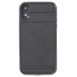 iPhone XR Hybrid Cover med Glidekortholder - Sort