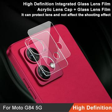 Motorola Moto G84 Imak 2-i-1 HD Kamera Linse Hærdet Glas