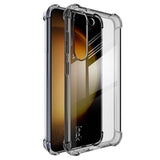 Imak Anti-Scratch Samsung Galaxy S23 5G TPU Cover - Gennemsigtig Sort