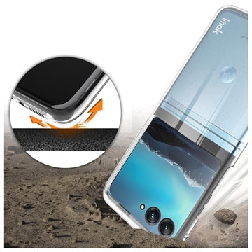 Imak Crystal Clear II Pro Motorola Razr 40 Ultra Cover - Gennemsigtig