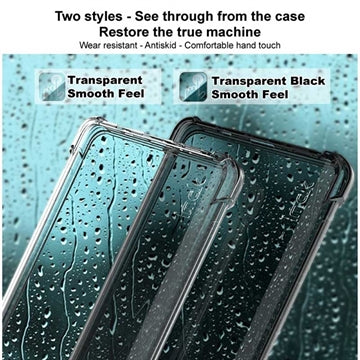 Samsung Galaxy S24+ Imak Faldsikkert TPU Cover - Gennemsigtig