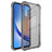 Imak Faldsikkert Samsung Galaxy A34 5G TPU Cover - Gennemsigtig Sort