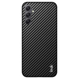 Samsung Galaxy A34 5G Imak Ruiyi Belagt Cover - Karbonfiber - Sort