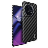Imak Ruiyi OnePlus 11 Belagt Cover - Karbonfiber - Sort
