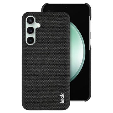 Samsung Galaxy S24 FE Imak Ruiyi Hybrid Cover - Karbonfiber - Sort