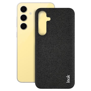 Samsung Galaxy S24 FE Imak Ruiyi Hybrid Cover - Karbonfiber - Sort