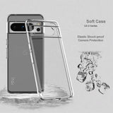 Google Pixel 8 Pro Imak UX-5 TPU Cover - Gennemsigtig