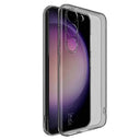 Imak UX-5 Samsung Galaxy S23 5G TPU Cover - Sort / Gennemsigtig