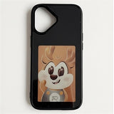 iPhone 17 InkZone DIY E-Ink NFC Cover - Sort