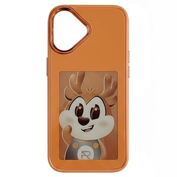 iPhone 17 InkZone DIY E-Ink NFC Cover - Orange