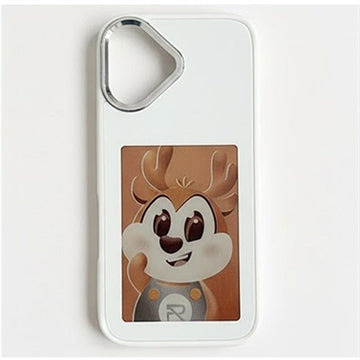 iPhone 17 InkZone DIY E-Ink NFC Cover - Hvid