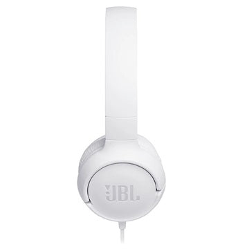 JBL Tune 500 PureBass On-Ear Høretelefoner - Hvid