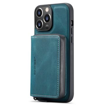 Jeehood Aftageligt 2-i-1 iPhone 14 Pro Max Cover med Pung - Blå