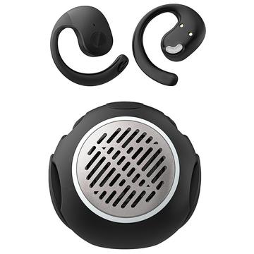 JM13 Pro 2-i-1 Bluetooth-højttaler og hovedtelefoner med åbne ører - sort