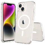 iPhone 15 Plus JT Berlin Pankow Clear MagSafe Cover - Gennemsigtig