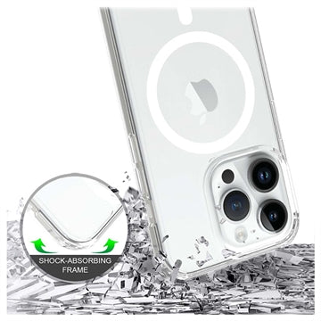 iPhone 15 Pro JT Berlin Pankow Clear MagSafe Cover - Gennemsigtig
