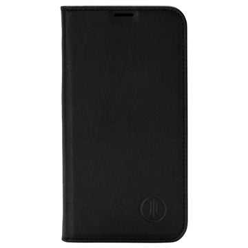 iPhone 15 Pro JT Berlin BookCase Tegel Flip Lædercover - Sort