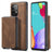 Samsung Galaxy A52 5G/A52s 5G Jeehood Aftageligt 2-i-1 Cover med Pung - Brun