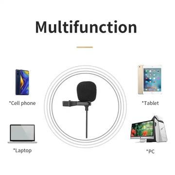 Jmary MC-R2 Mikrofon Clip on til iOS/Android med USB-C